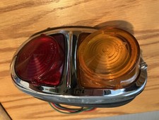 Lucas Lamp 54704, right rear for BMC J4 Van, with L655 & 656 lens N.O.S