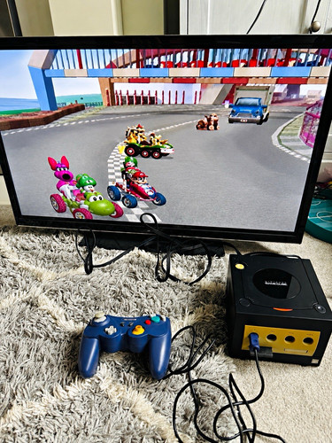 Nintendo gamecube black pal - black,