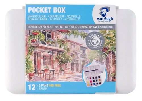 Van gogh watercolour - van, paints