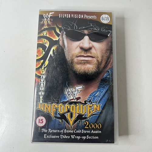 Wwf unforgiven 2000 vhs - unforgiven, video