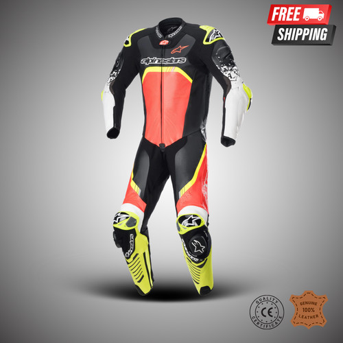 Motorbike leather suit replica - suit,