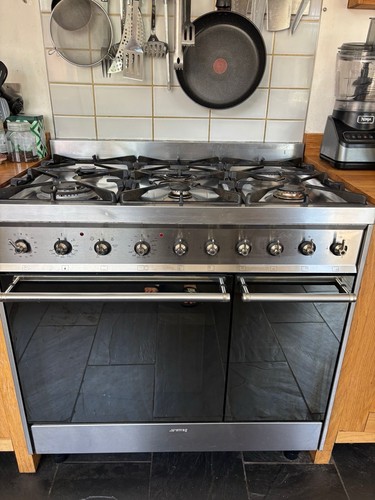 Smeg ring double oven - smeg, 6-ring,