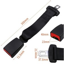14 inches /36 cm) Automobile Universal Fixing Strap, Seat Belt, Soft Pad Cover