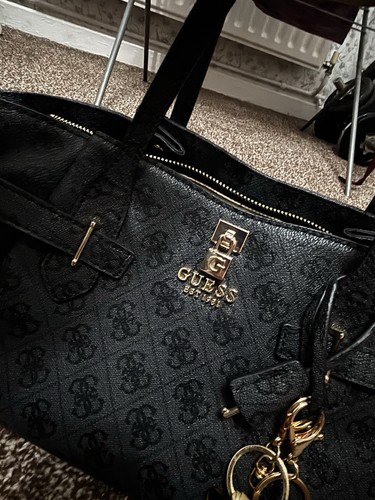 Guess black leather - guess, medium