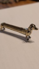 Brass Dachshund Sausage Dog