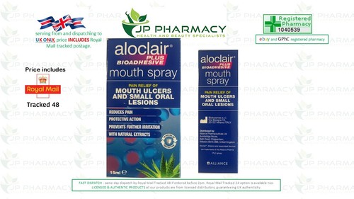 Aloclair mouth sparay - aloclair,