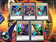 Complete Exodia Set ygld-ena17/18/19/20/21 1st Edition (NM+) Ultra Rare Yu-Gi-Oh