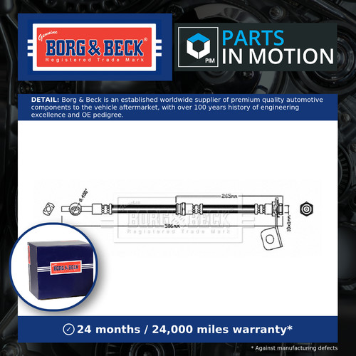 Brake hose fits - hose, santa