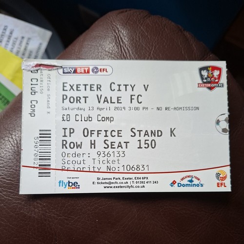 2019 exeter city v port - exeter,
