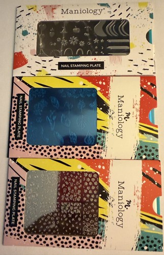 Maniology stamping plates set - maniology,