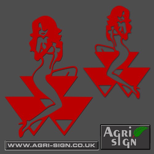 Massey ferguson tractor decal - tractor,
