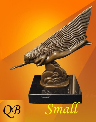 Art deco comet bronze - art,
