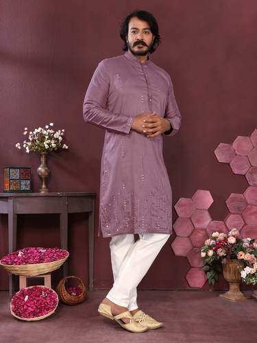 Men ethnic kurta pajama - men’s,