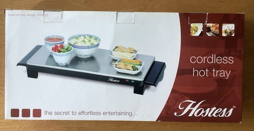 Hostess cordless hot - cordless, tray