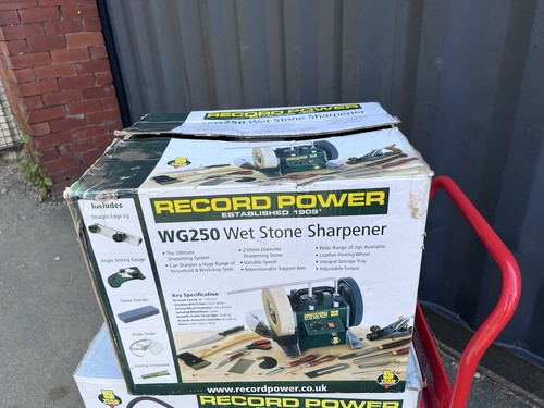 Record power wg250 wet stone - power,