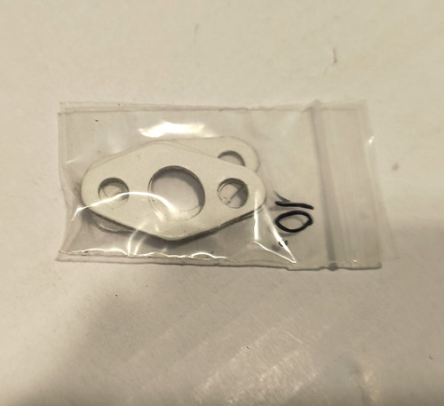Flange gasket bottom intake