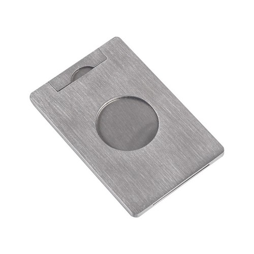 Stainless steel cigar cutter - stainless,
