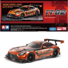 Tamiya 58750 Mercedes AMG GT3 EVO TT-02 1:10 RC Assembly Car Kit