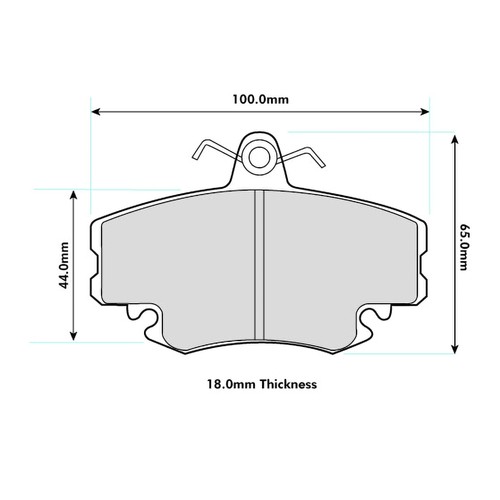 Ferodo ds3000 front brake - brake, pads
