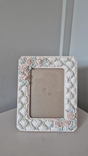 Vintage rose pearl - vintage, quilted