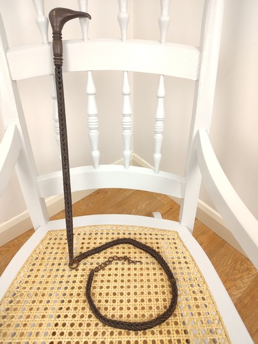 Hunting whip crop - hunting, forged