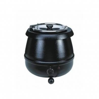 Black electric 10l soup - electric,