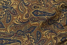 brown silk ascot / cravat with