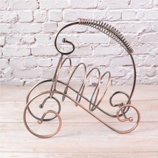  Globe Drinks Cabinet Bottle Rack Iron Wine Stand Racks Countertop