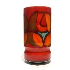 Large 9" Poole Pottery Delphis Vase, Shape 84, by Cynthia Bennett, Mid-Century