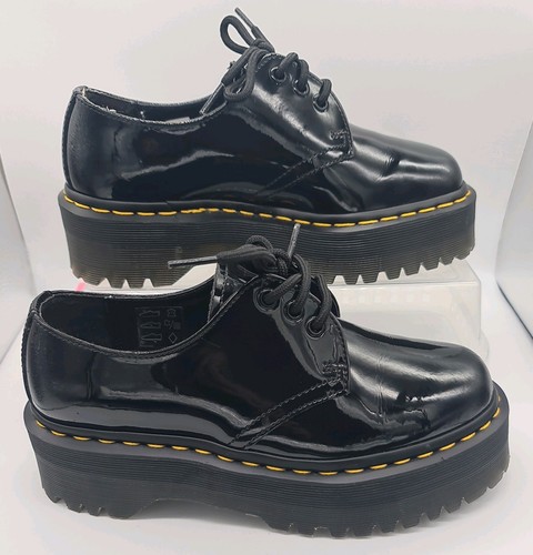 Doc martens black patent - dr,