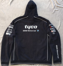 Tyco BMW Motorrad Motorsport TAS Racing mens Zip Sweater Hoodie Jacket size XXL