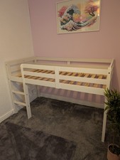  Single Loft Bed In White from