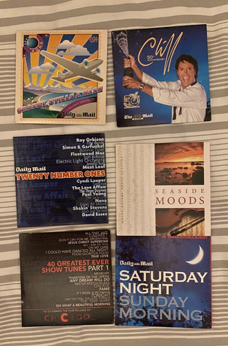 Daily mail promo cds cliff - 6x,