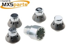 MX5 Locking Wheel Nuts Set