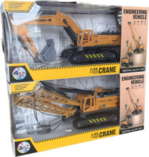 Crane / Backhoe Or Both 1:55 Engineering Vehicle Construction Toys