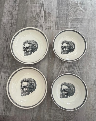 Royal stafford skull bowls 4 - bowls,