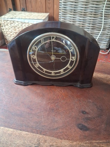 Smiths mantle clock vintage - clock,,