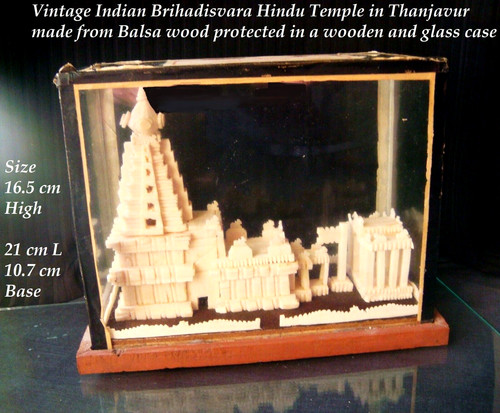 Vintage wooden indian - indian, hindu