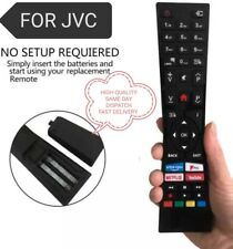 REPLACEMENT REMOTE RM-C3338 FOR JVC SMART TV-YOUTUBE-NETFLIX-PRIME VIDEO-Fplay 