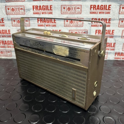 Vintage transistor radio - vintage,