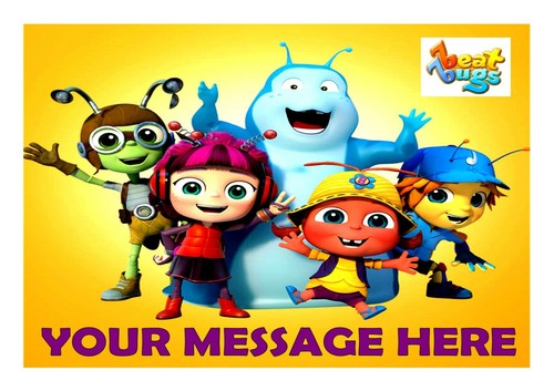 Beat bugs birthday cake - bugs,