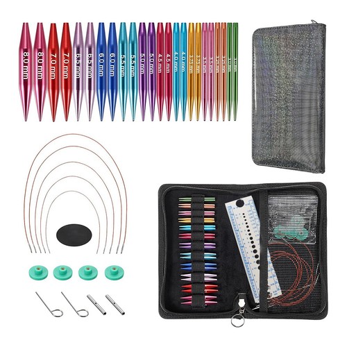 Short interchangeable knitting - short,