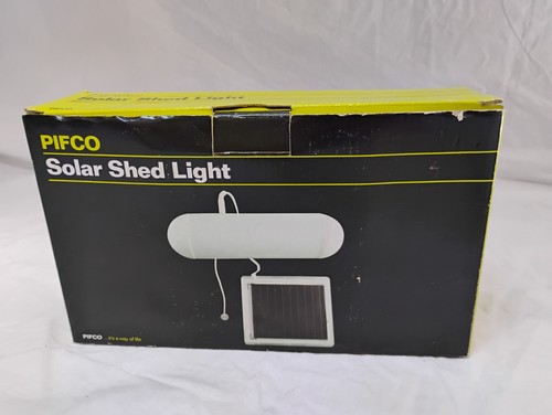 Pifco solar shed light - solar,