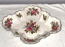 James Kent OLD FOLEY HARMONY ROSE 10 1/2" SCALLOPED BOWL