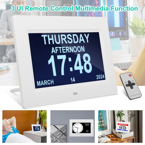 Digital alarm clock calendar - digital,
