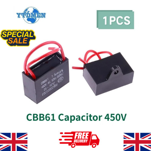 Cbb61 capacitor 450v - 450v, fan