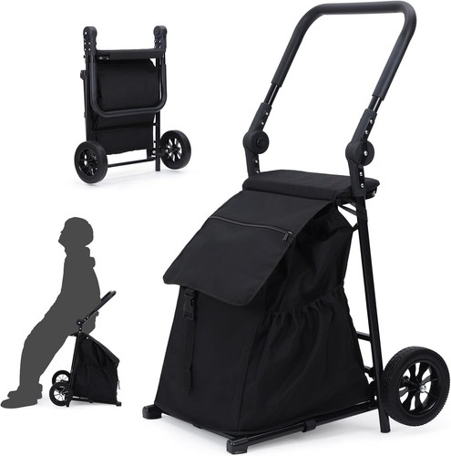 Foldable shopping cart hand - cart,