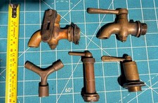Brass stationary engine taps