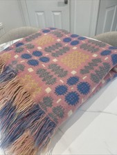 Vintage Welsh Tapestry Throw