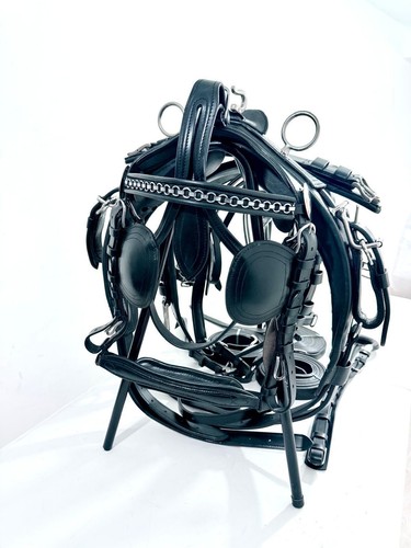 Pony driving harness - harness, black